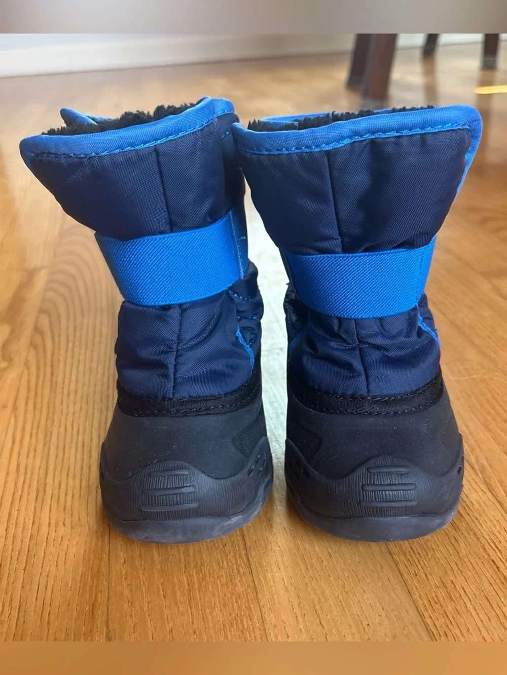 Kamik Snowbug 5 Snow Boots Navy Blue Winter Clothes Waterproof Boys Sz 7 Toddler